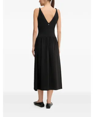 Pedro Del Hierro Vネック ミディドレス - サムネイル3