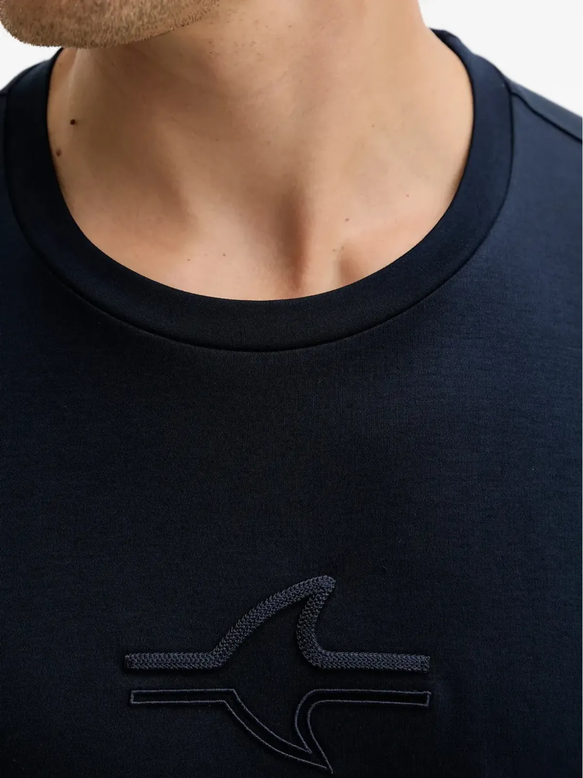 Paul & Shark ロゴ クルーネック Tシャツ - 画像5