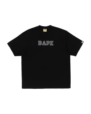 A BATHING APE® ロゴTシャツ ブラック - サムネイル1