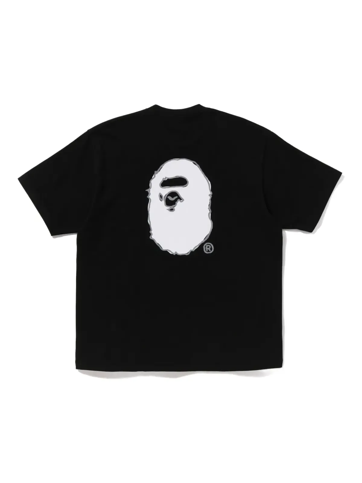 A BATHING APE® ロゴTシャツ ブラック - 画像2