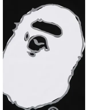 A BATHING APE® ロゴTシャツ ブラック - サムネイル4