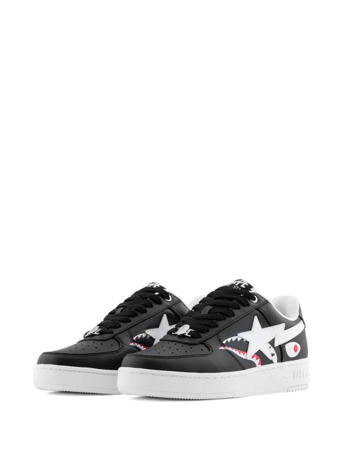 A BATHING APE® Bape Sta Shark スニーカー - ブラック - 画像2
