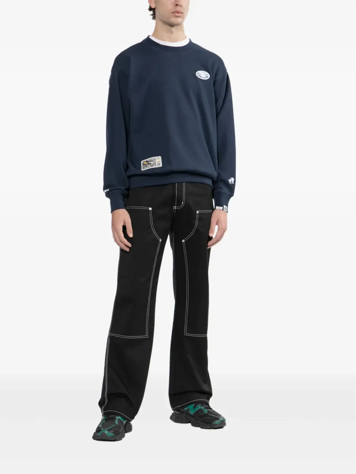 AAPE BY *A BATHING APE® ムーンフェイス スウェットシャツ - 画像2