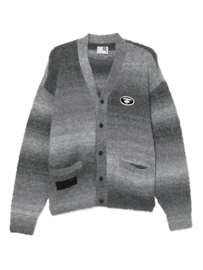 AAPE BY *A BATHING APE® AAPE BY *A BATHING APE® ロゴ刺繍カーディガンの商品画像