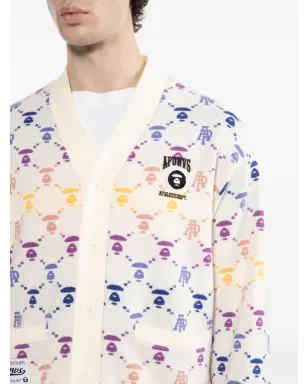 AAPE BY *A BATHING APE® ロゴプリント カーディガン - サムネイル5