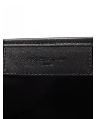 Balenciaga Pre-Owned 2000s ロゴプリント レザー トリム トートバッグ - サムネイル5