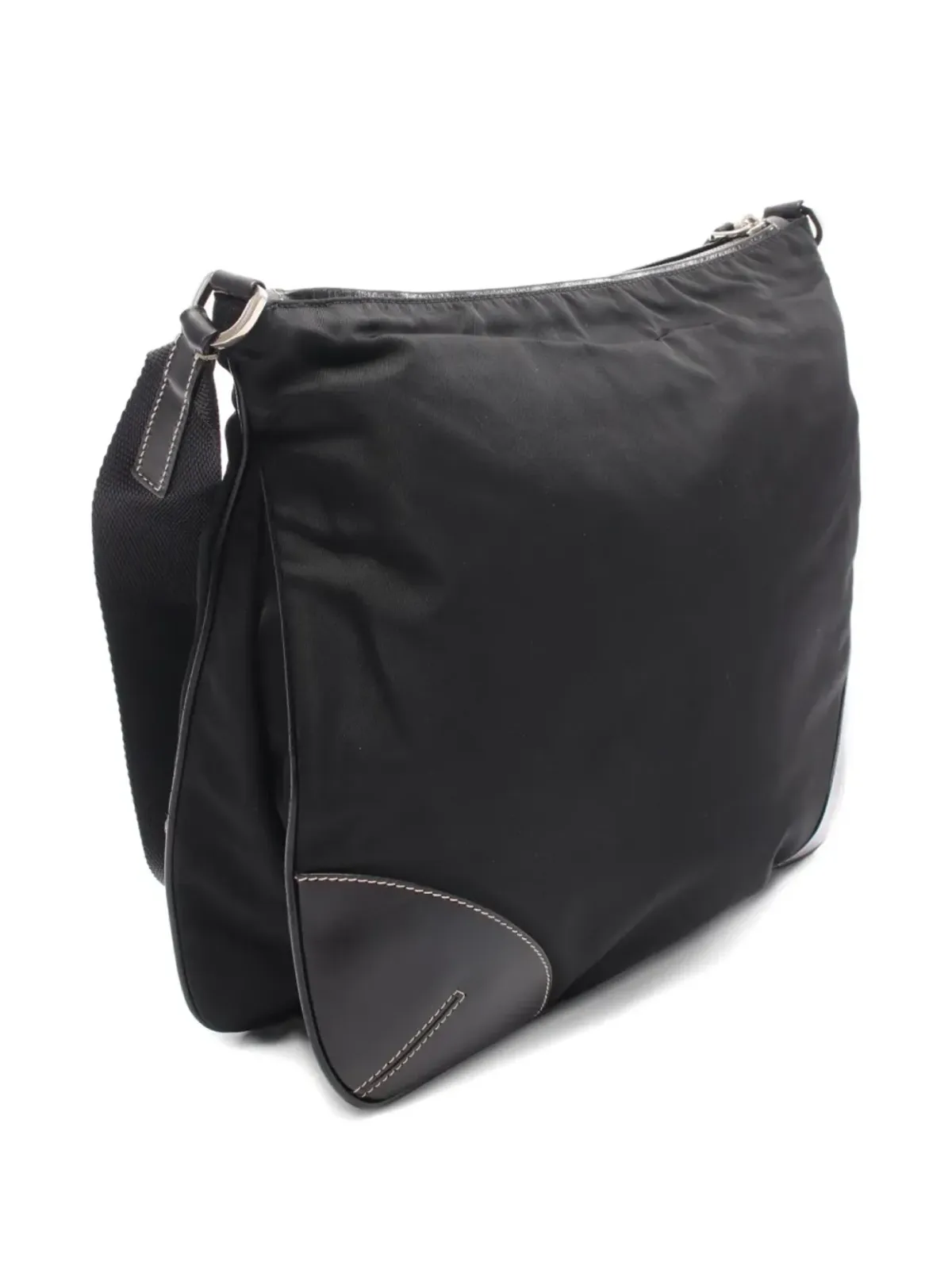 Prada Pre-Owned 2000s Tessuto Light ナイロン ショルダーバッグ（ブラック） - 画像2