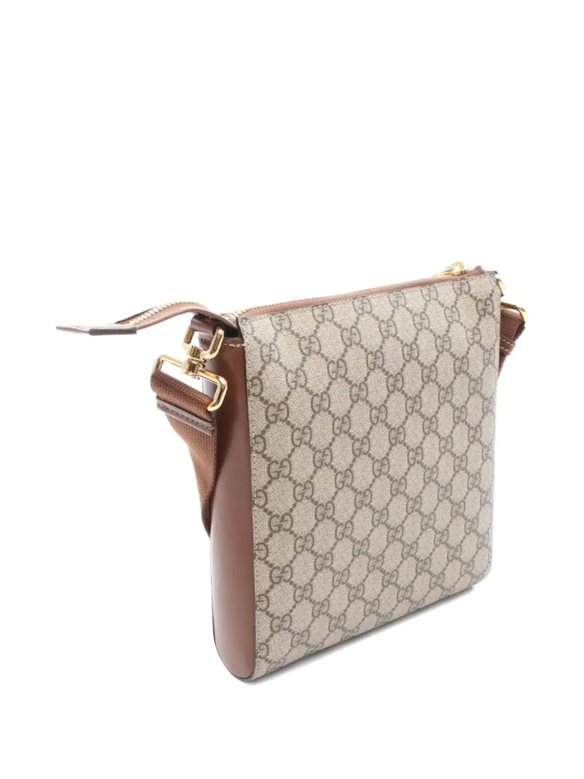 Gucci Pre-Owned 20s GG-Supreme メッセンジャーバッグ - 画像2