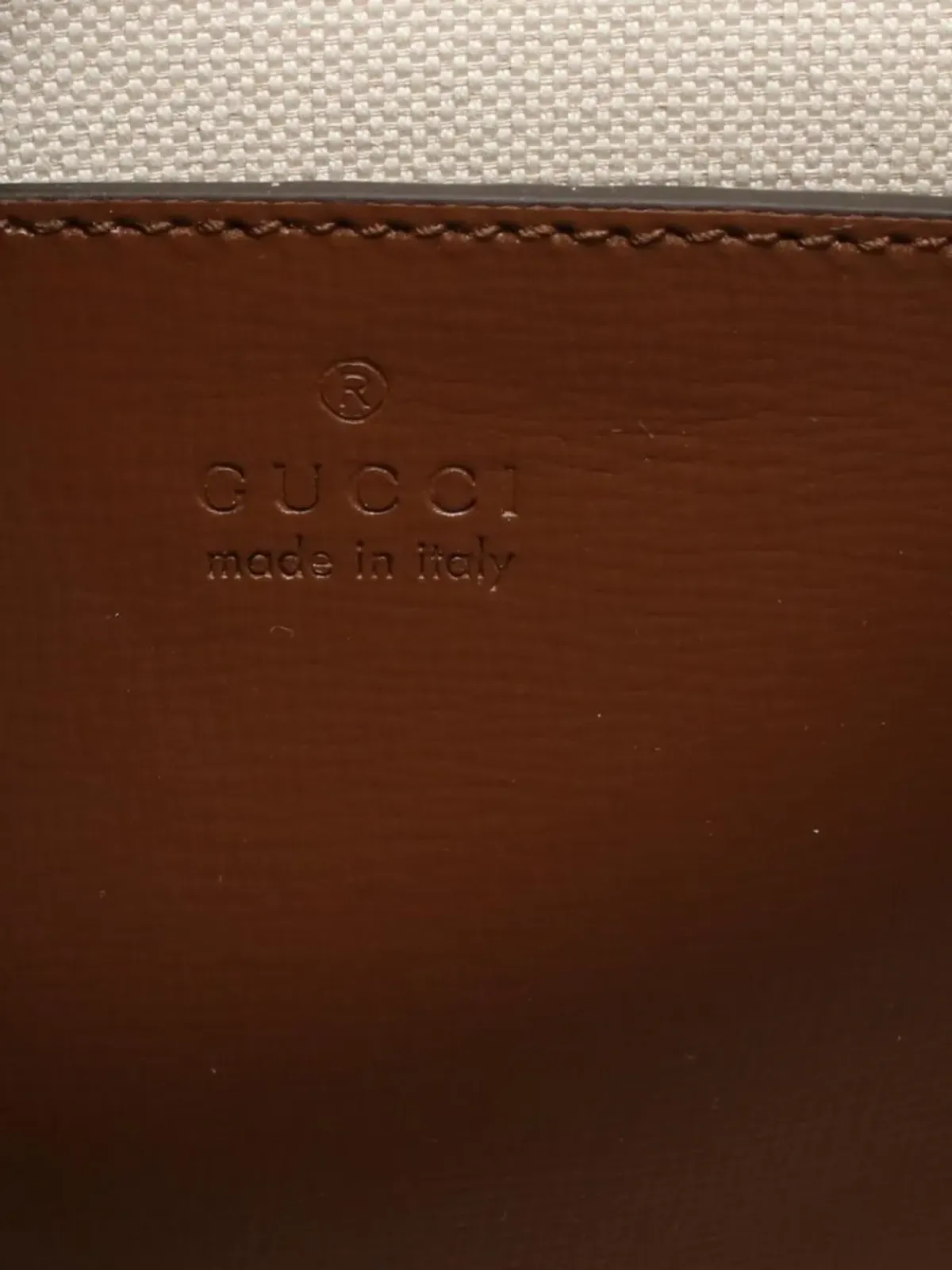 Gucci Pre-Owned 20s GG-Supreme メッセンジャーバッグ - 画像4