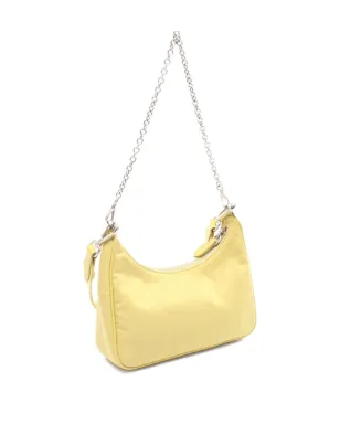 Prada Pre-Owned チェーンストラップショルダーバッグ イエロー - サムネイル2