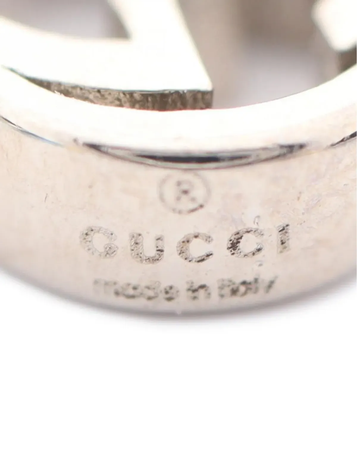 Gucci Pre-Owned インターロッキングG ネイルピアシング - 画像4