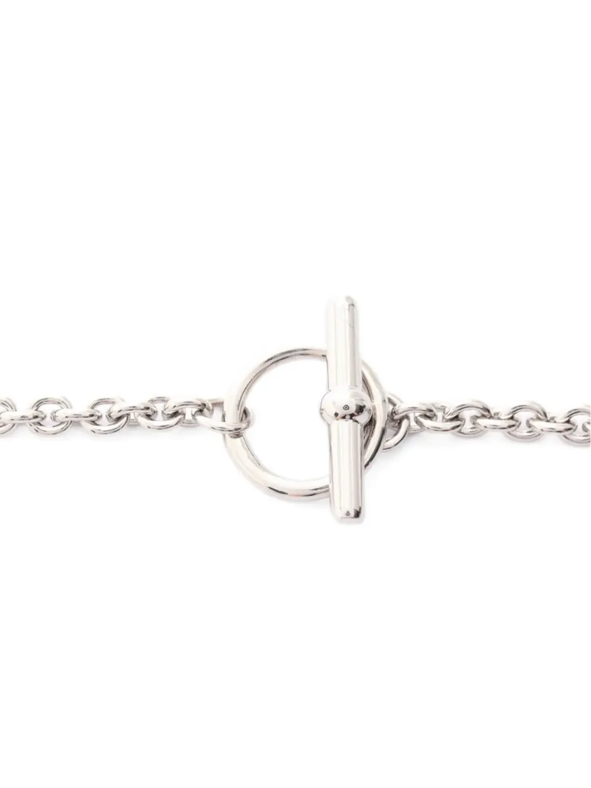 Hermès Pre-Owned メダイユ OP'H ネックレス - 画像4