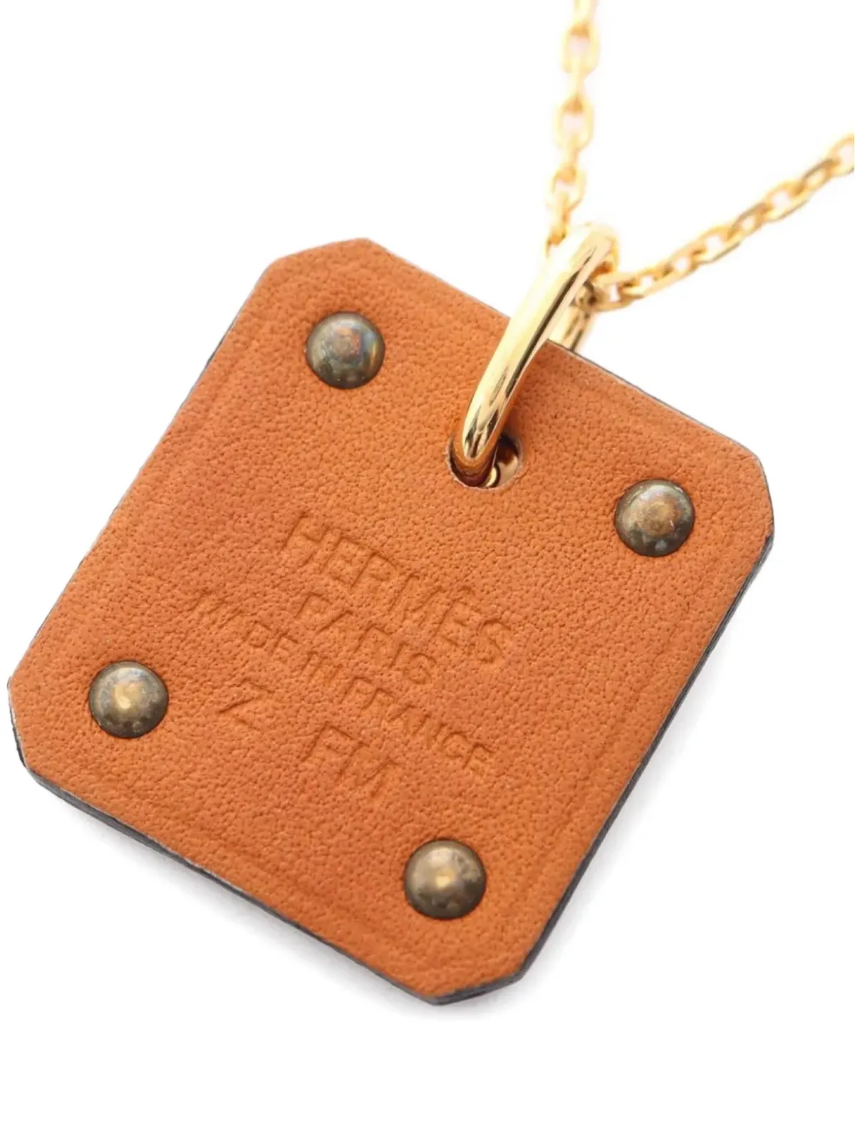 Hermès Pre-Owned アスデュクールPM ネックレス - ゴールド - 画像3