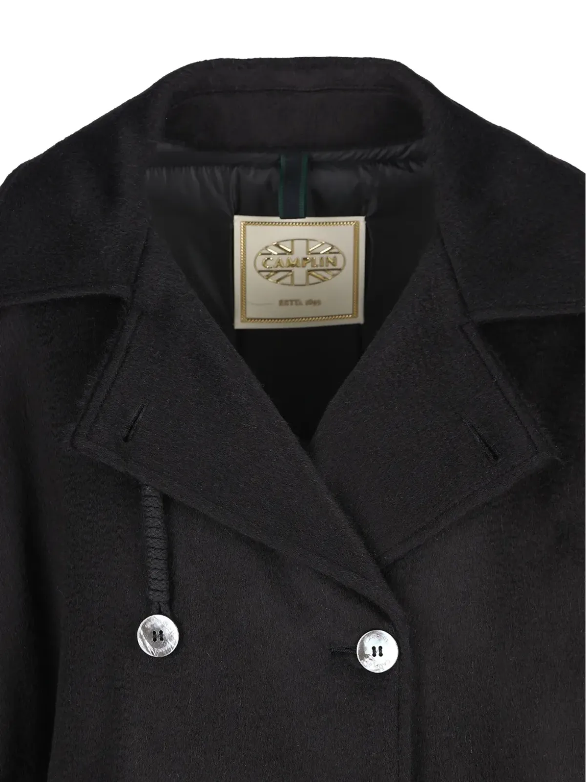 Camplin ダブルブレストショートスリーブコート - 画像3
