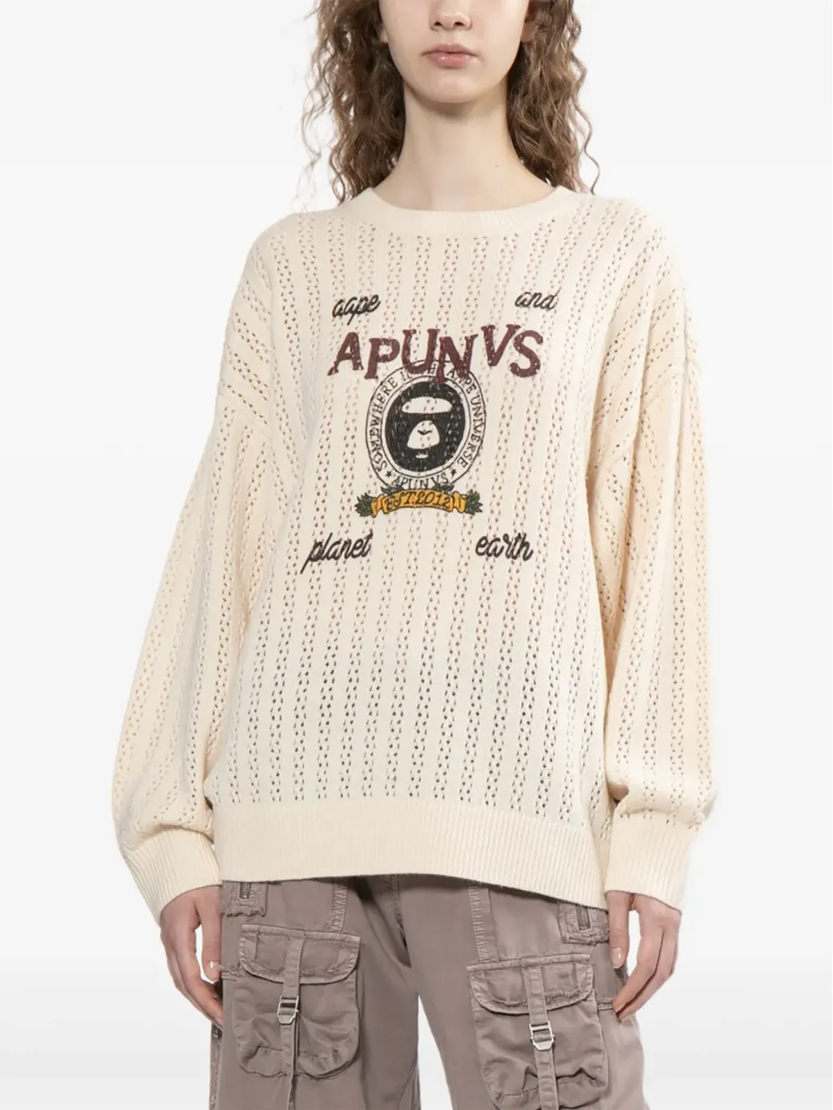 A BATHING APE® ムーンフェイス ジャンパー - 画像3