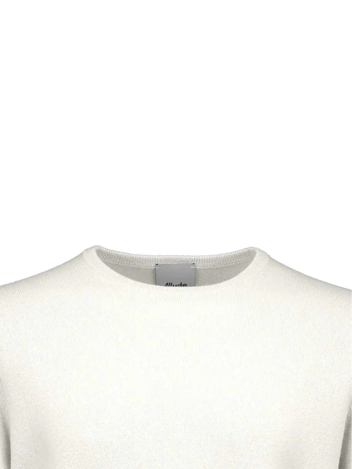 Allude クルーネック カシミヤセーター - 画像3