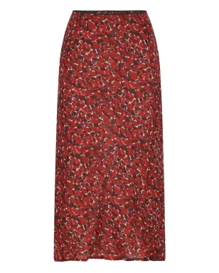 Saint Laurent 水玉ドット柄シルクスカート - サムネイル1