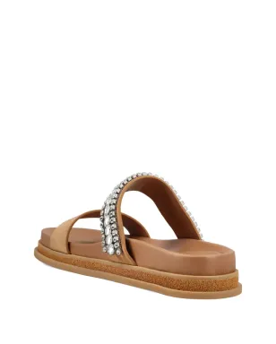 Jimmy Choo クリスタル装飾フラットサンダル - サムネイル4