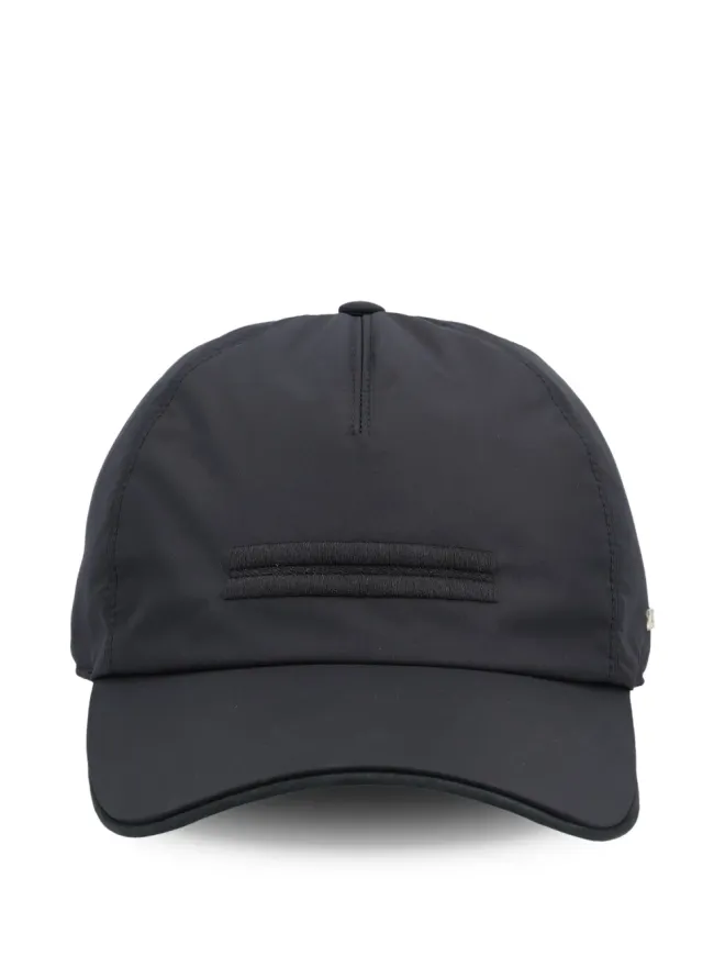 ZEGNA Zegna ロゴプレートベースボールキャップの商品画像