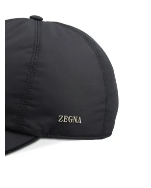 Zegna ロゴプレートベースボールキャップ - サムネイル4
