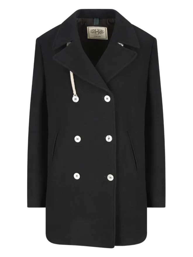 Camplin Camplin ダブルブレスト ロープディテール コートの商品画像