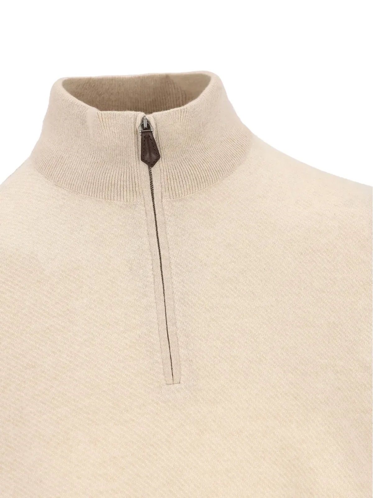 Loro Piana ハーフジップカシミヤセーター - 画像4