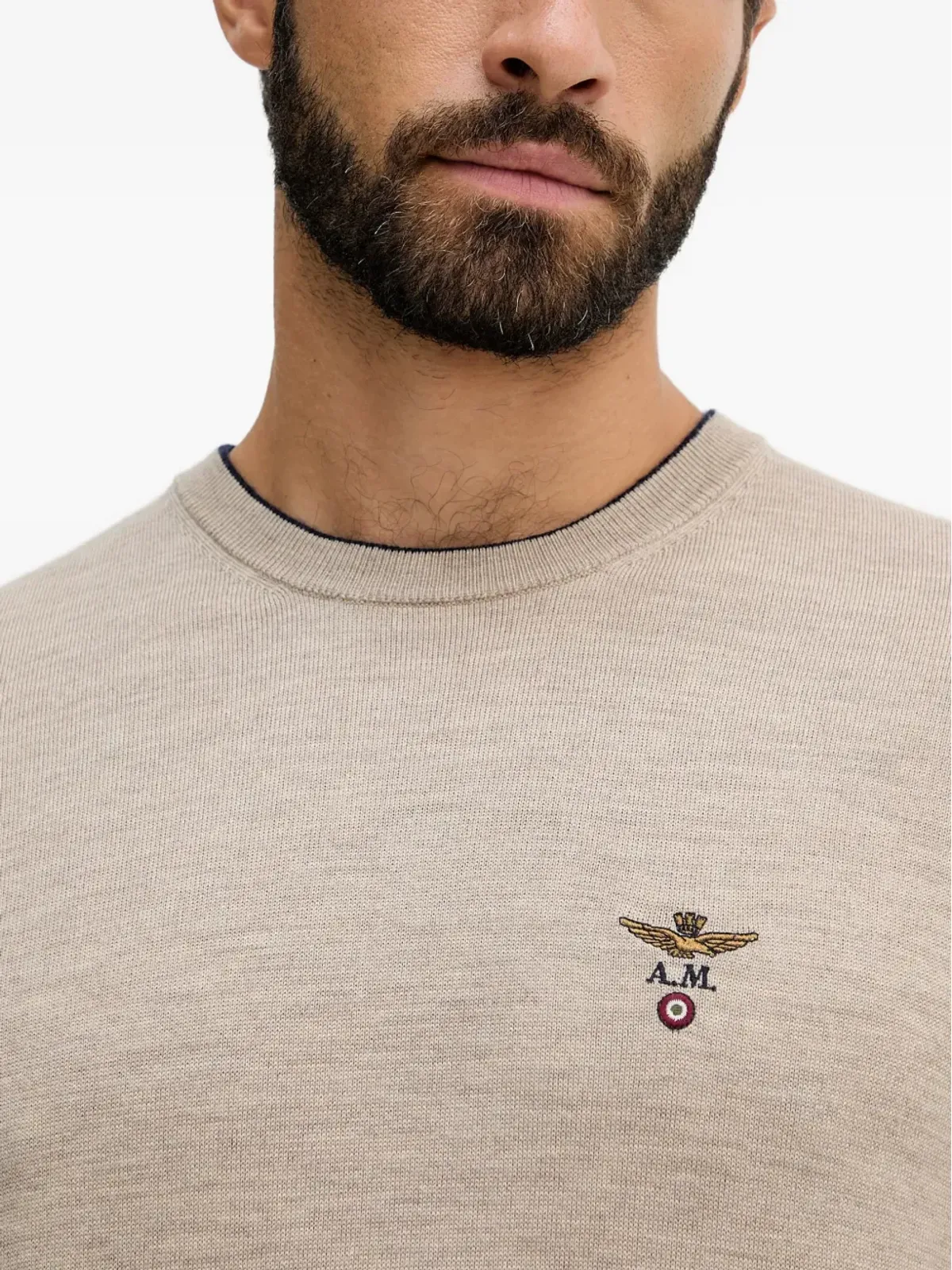 Aeronautica Militare 刺繍入りセーター - 画像4