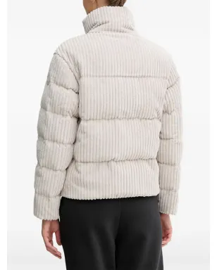 Colmar corduroy quilted jacket - Grey - サムネイル3