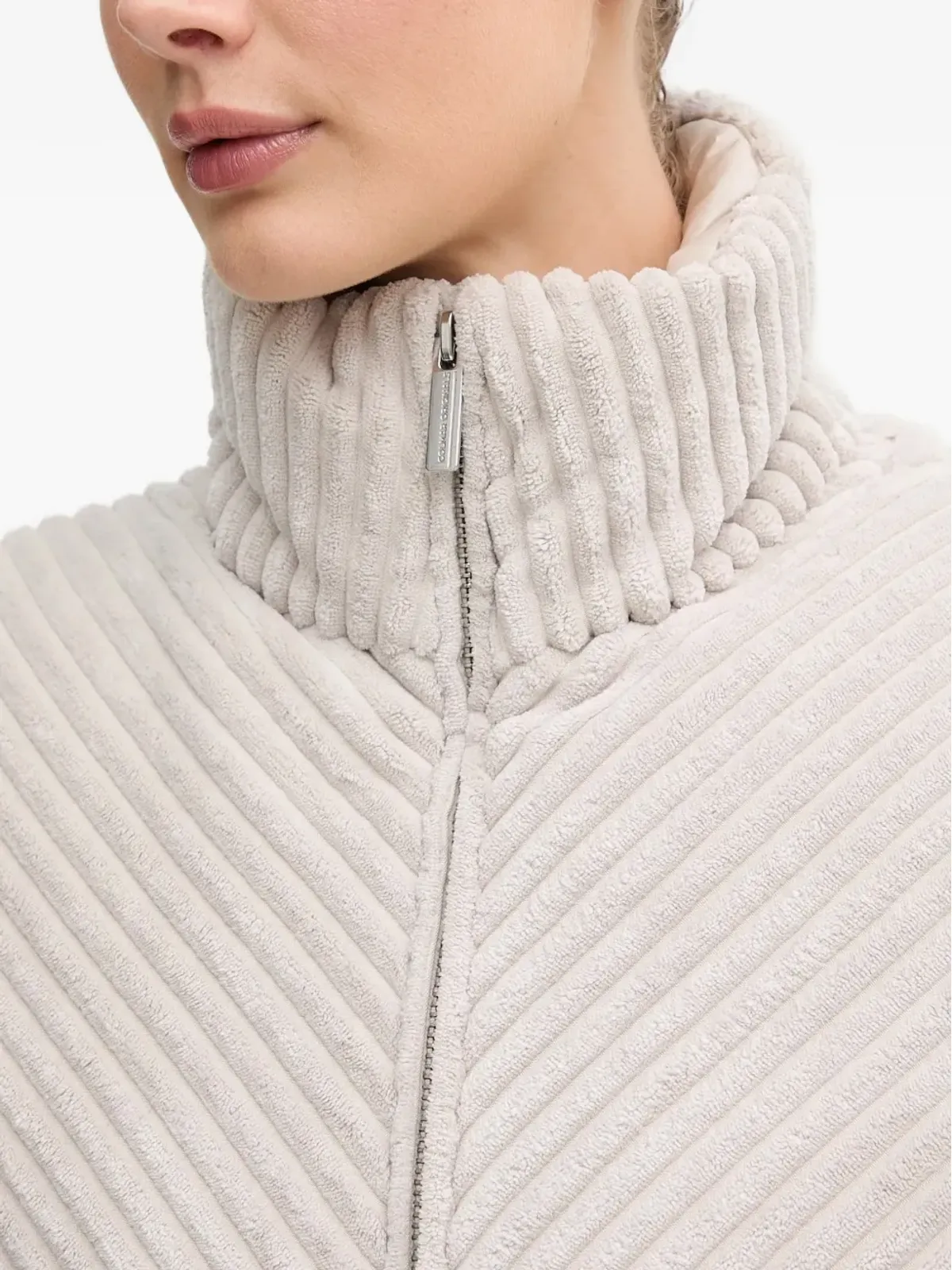 Colmar corduroy quilted jacket - Grey - 画像4