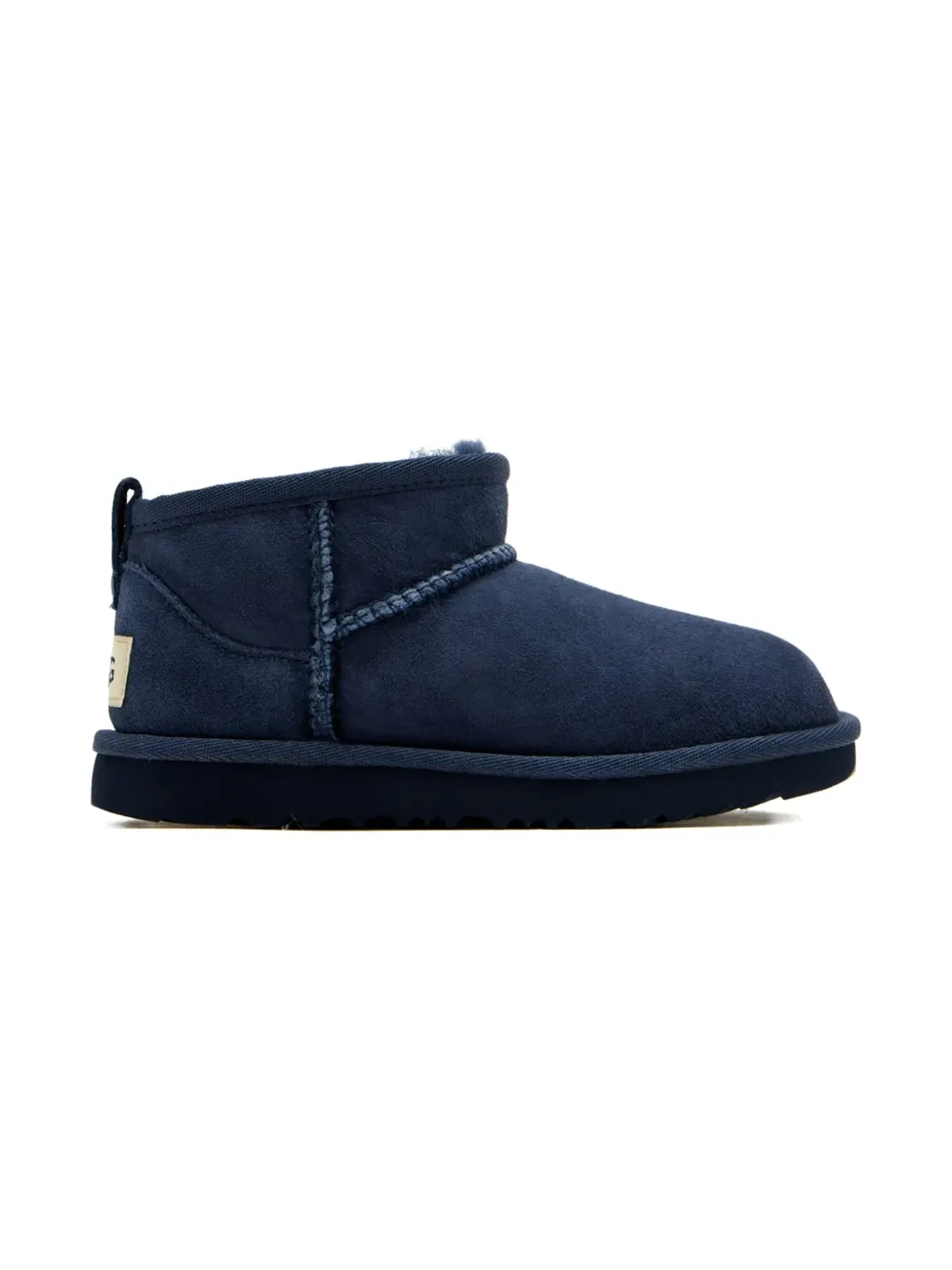 UGG Kids ジップディテール スエード ブーツ - ブルー - 画像2