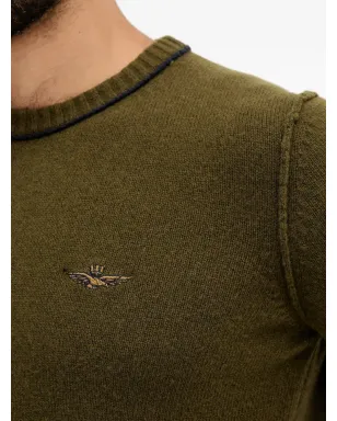 Aeronautica Militare 刺繍入りラウンドネックセーター - サムネイル5