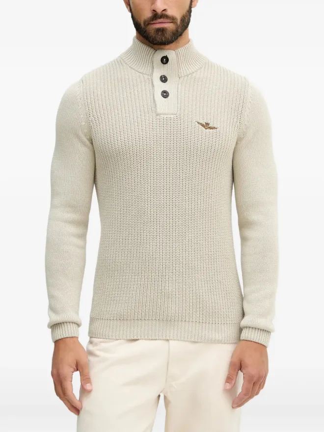 Aeronautica Militare Aeronautica Militare ボタン付きセーターの商品画像