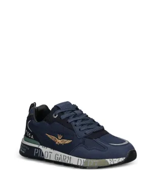 Aeronautica Militare ロゴディテールスニーカー - サムネイル2