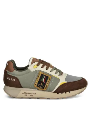 Aeronautica Militare ロゴパッチスニーカー - サムネイル1