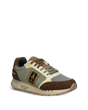 Aeronautica Militare ロゴパッチスニーカー - サムネイル2
