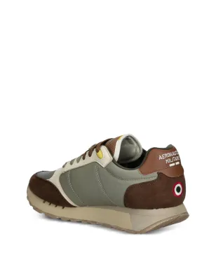 Aeronautica Militare ロゴパッチスニーカー - サムネイル3