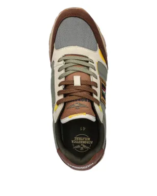 Aeronautica Militare ロゴパッチスニーカー - サムネイル4