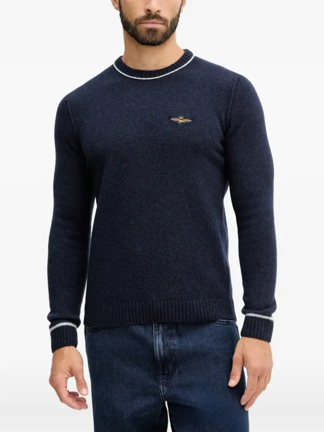Aeronautica Militare Aeronautica Militare ロゴ刺繍セーターの商品画像
