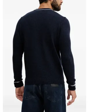 Aeronautica Militare ロゴ刺繍セーター - サムネイル3