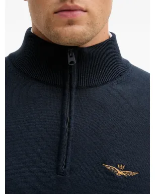 Aeronautica Militare ハーフジップセーター - サムネイル5
