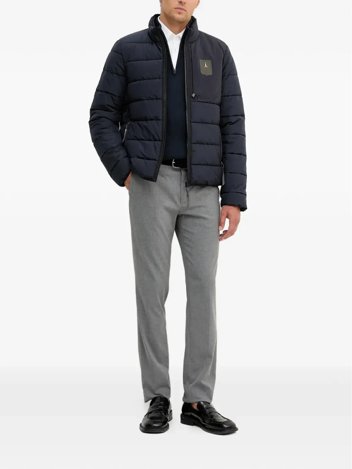 Aeronautica Militare ハーフジップセーター - 画像2