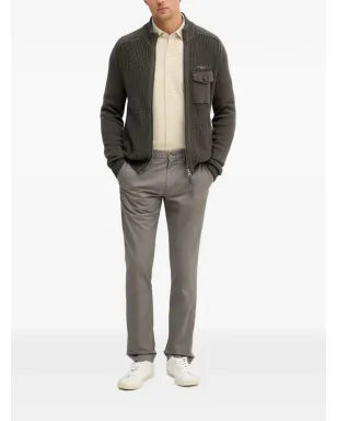 Aeronautica Militare パッチジップドカーディガン（グレー） - サムネイル2