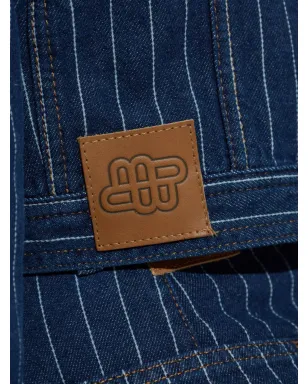 MUNTHE リンディ ピンストライプ クロップドジャケット - サムネイル5