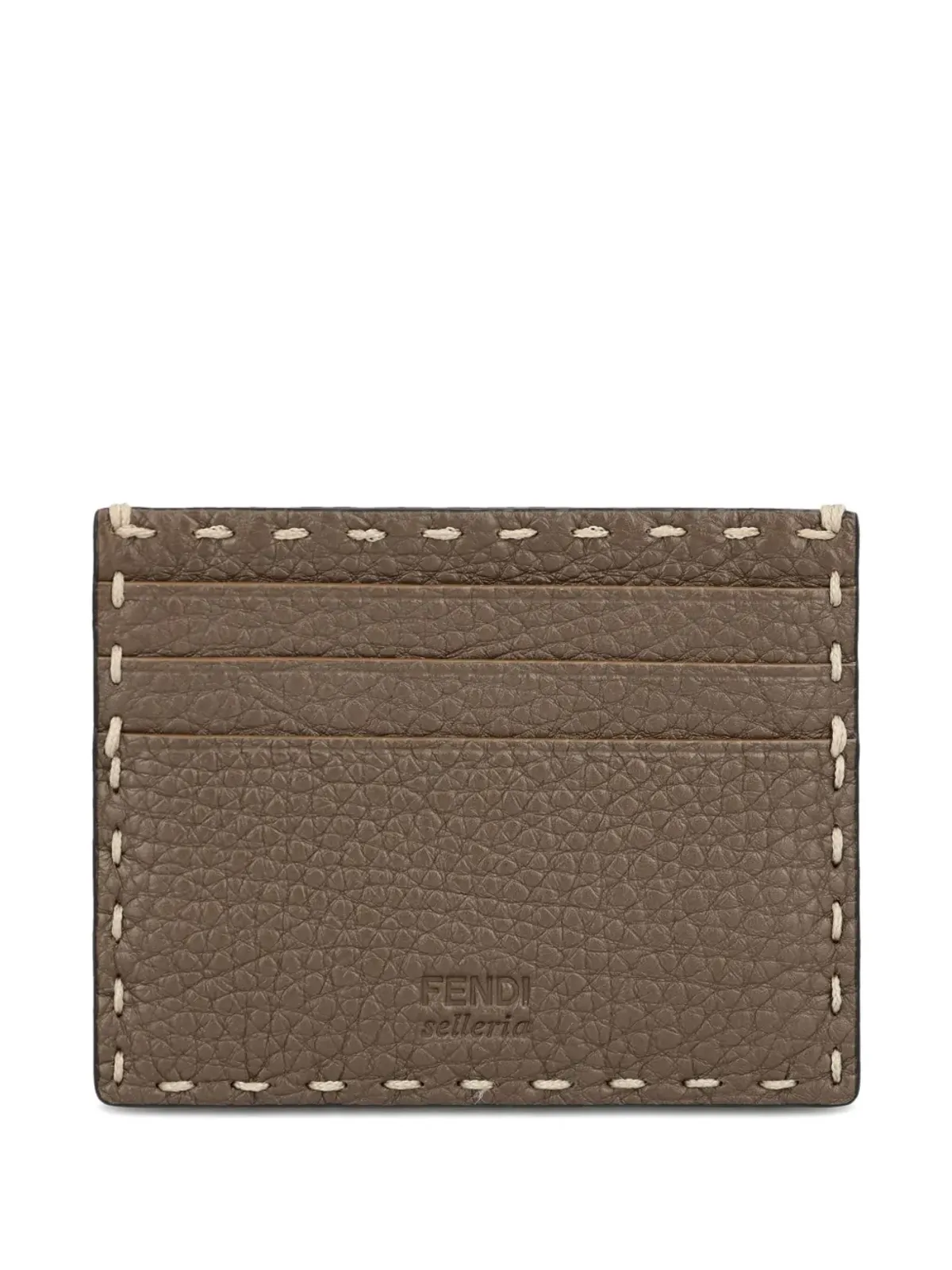 FENDI セラーリア ハンマードレザー カードホルダー - 画像2
