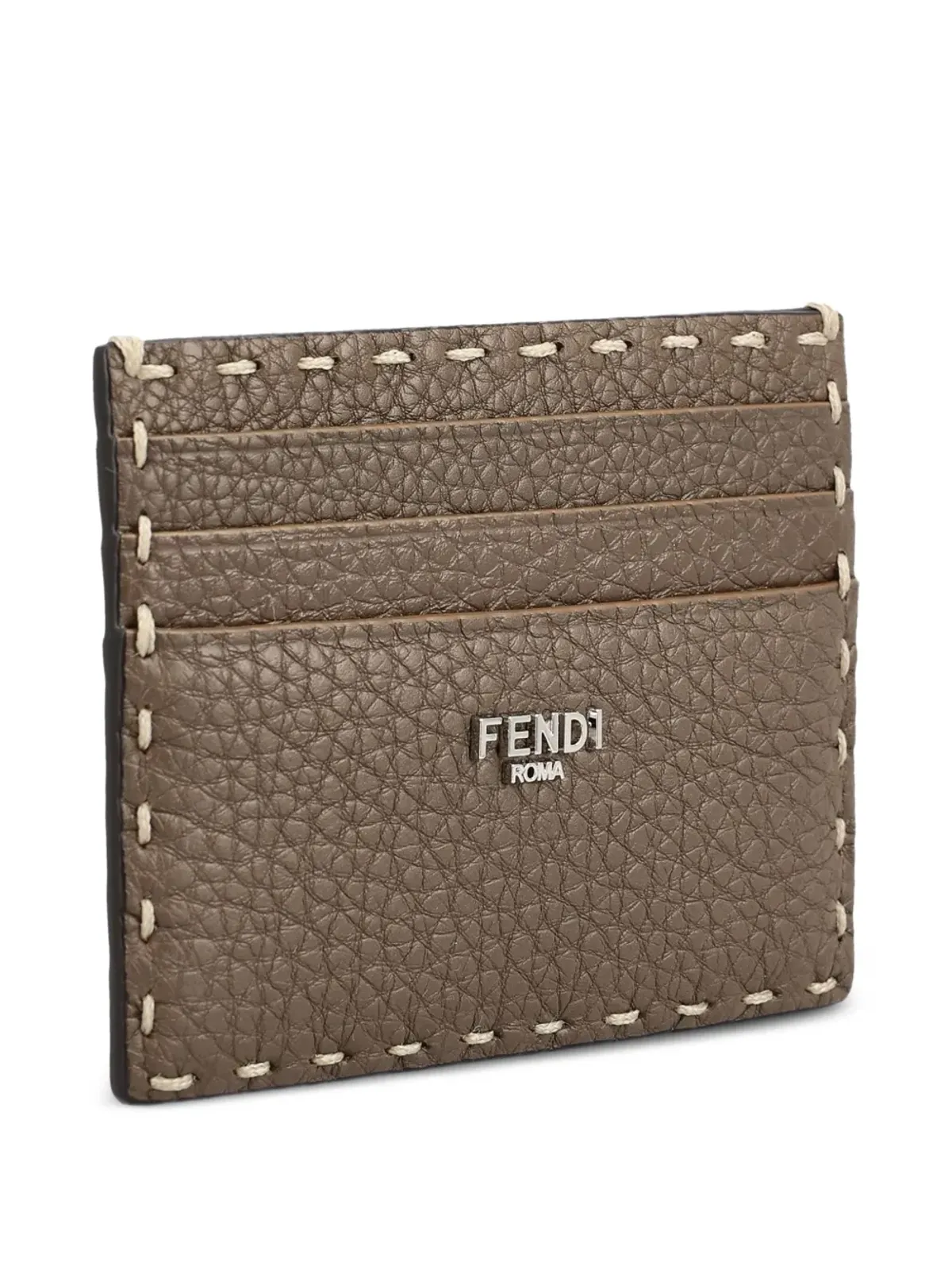 FENDI セラーリア ハンマードレザー カードホルダー - 画像3