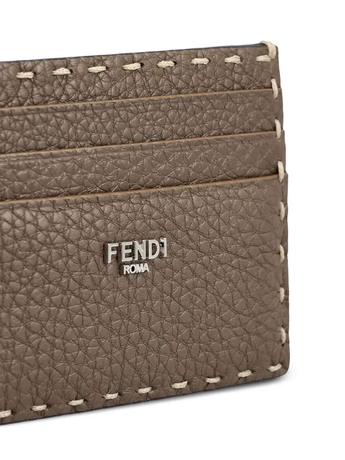 FENDI セラーリア ハンマードレザー カードホルダー - 画像4