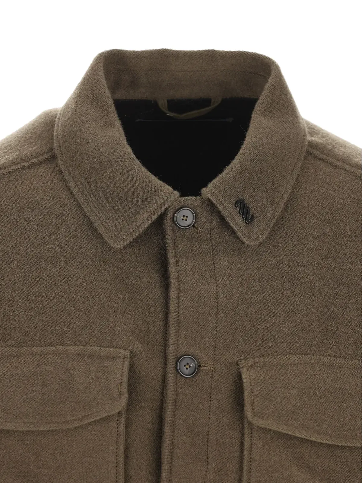 Massimo Osti Studio パッチポケット ボタン シャツジャケット - 画像4