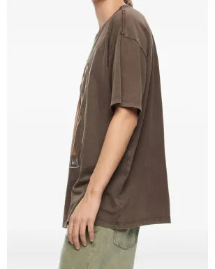 Bimba y Lola グラフィックプリント コットンTシャツ - Brown - サムネイル4