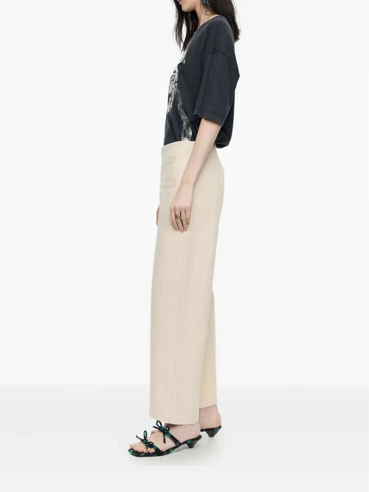 Bimba y Lola ジップフロントポケットパンツ - 画像3