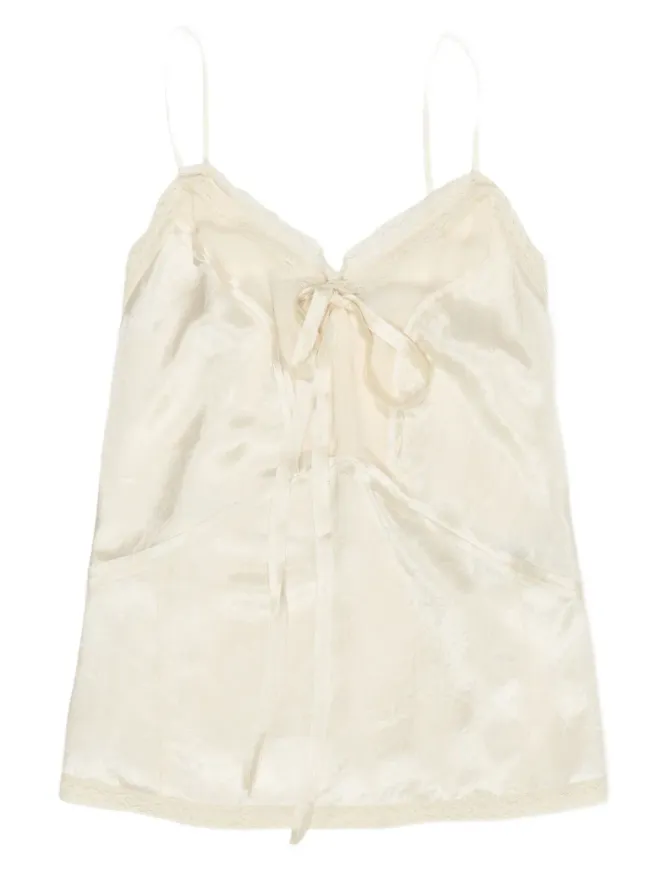 Bimba y Lola Bimba y Lola レーストリムのタンクトップの商品画像